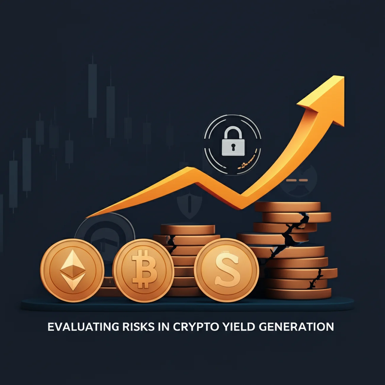 Evaluating Risks in Crypto Yield Generation