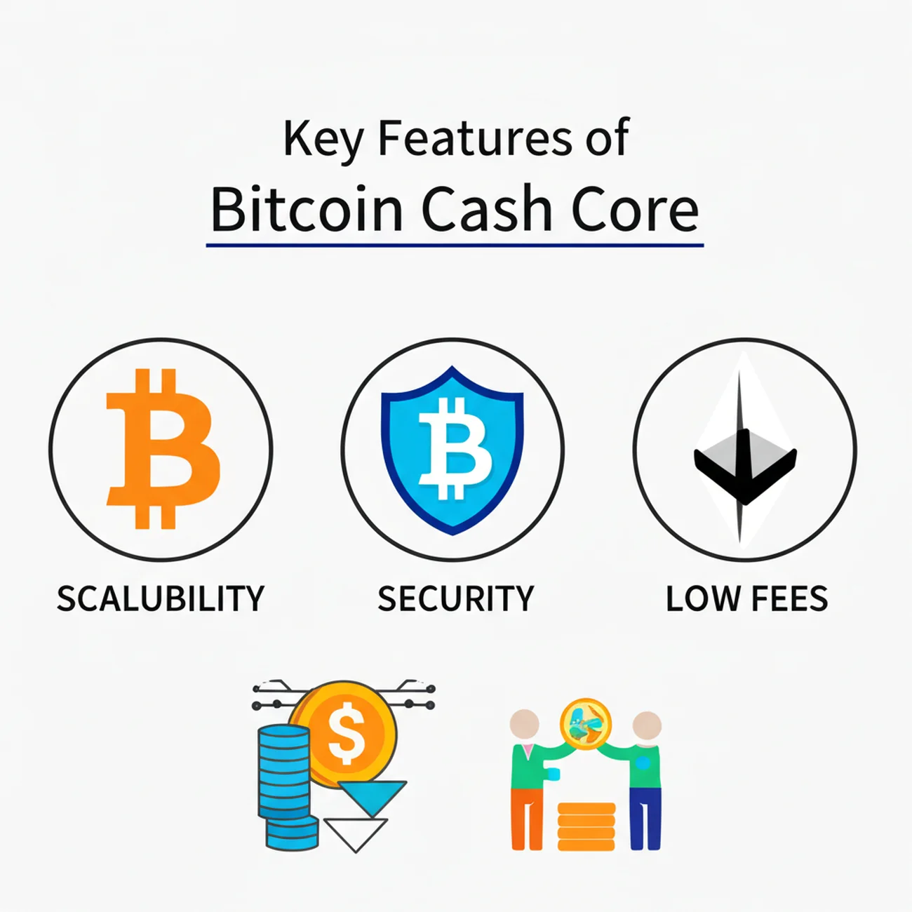 Key Features of Bitcoin Cash Core