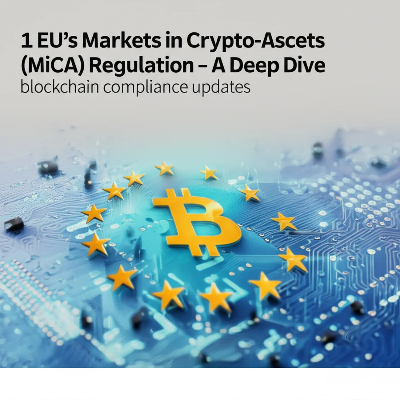 1. The EU’s Markets in Crypto-Assets (MiCA) Regulation – A Deep Dive