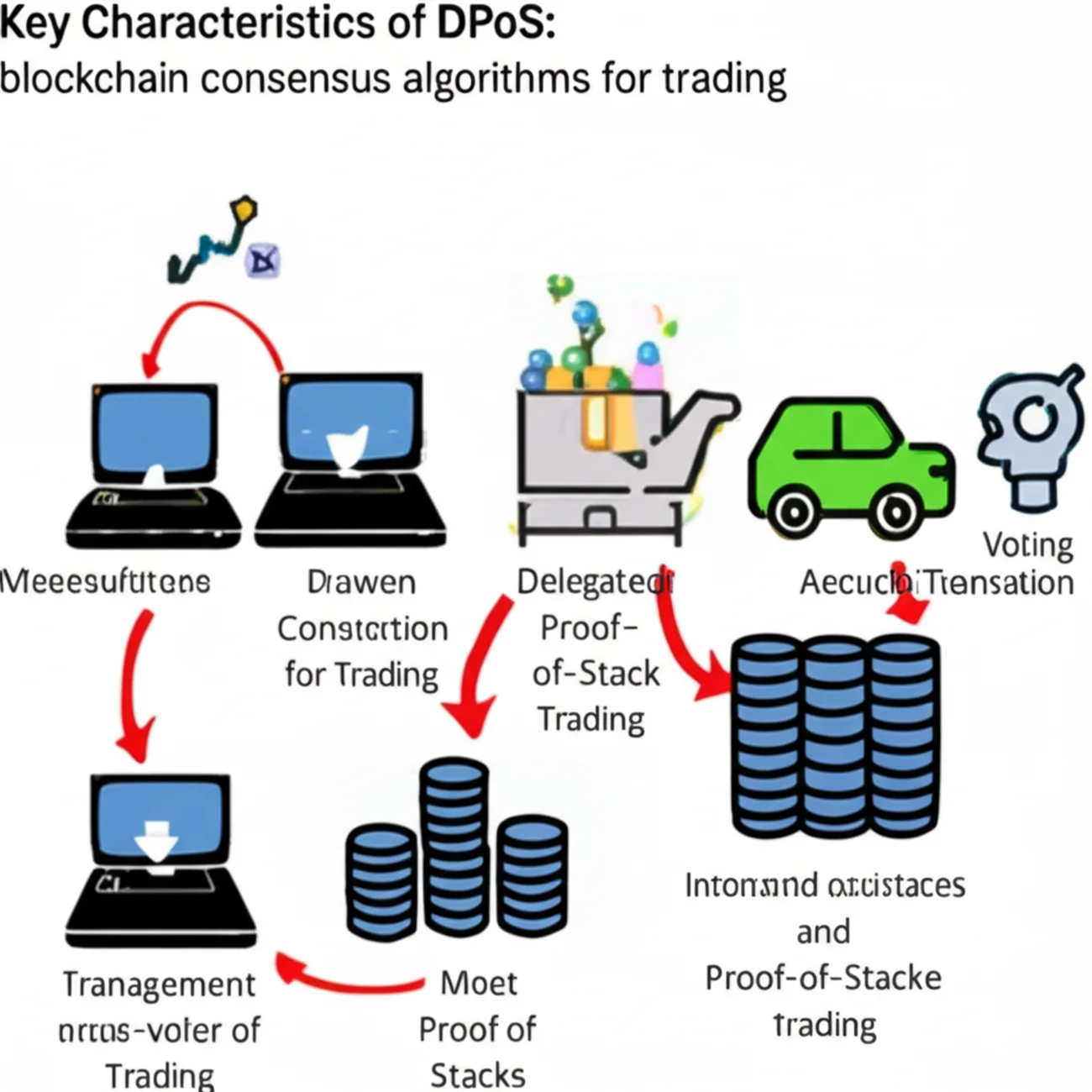 Key Characteristics of DPoS: