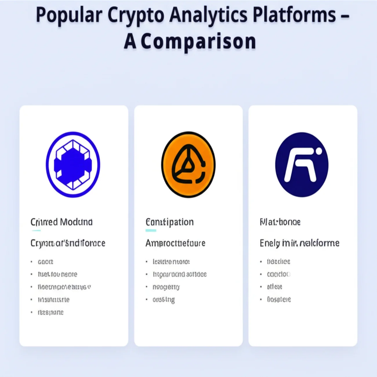 Popular Crypto Analytics Platforms – A Comparison
